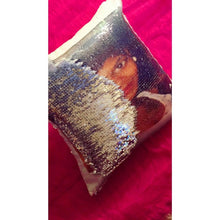 Load image into Gallery viewer, Reversible Sequin Pillow
