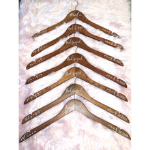 Load image into Gallery viewer, Custom Bride/Bridesmaid Hangers
