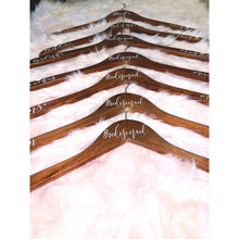 Load image into Gallery viewer, Custom Bride/Bridesmaid Hangers
