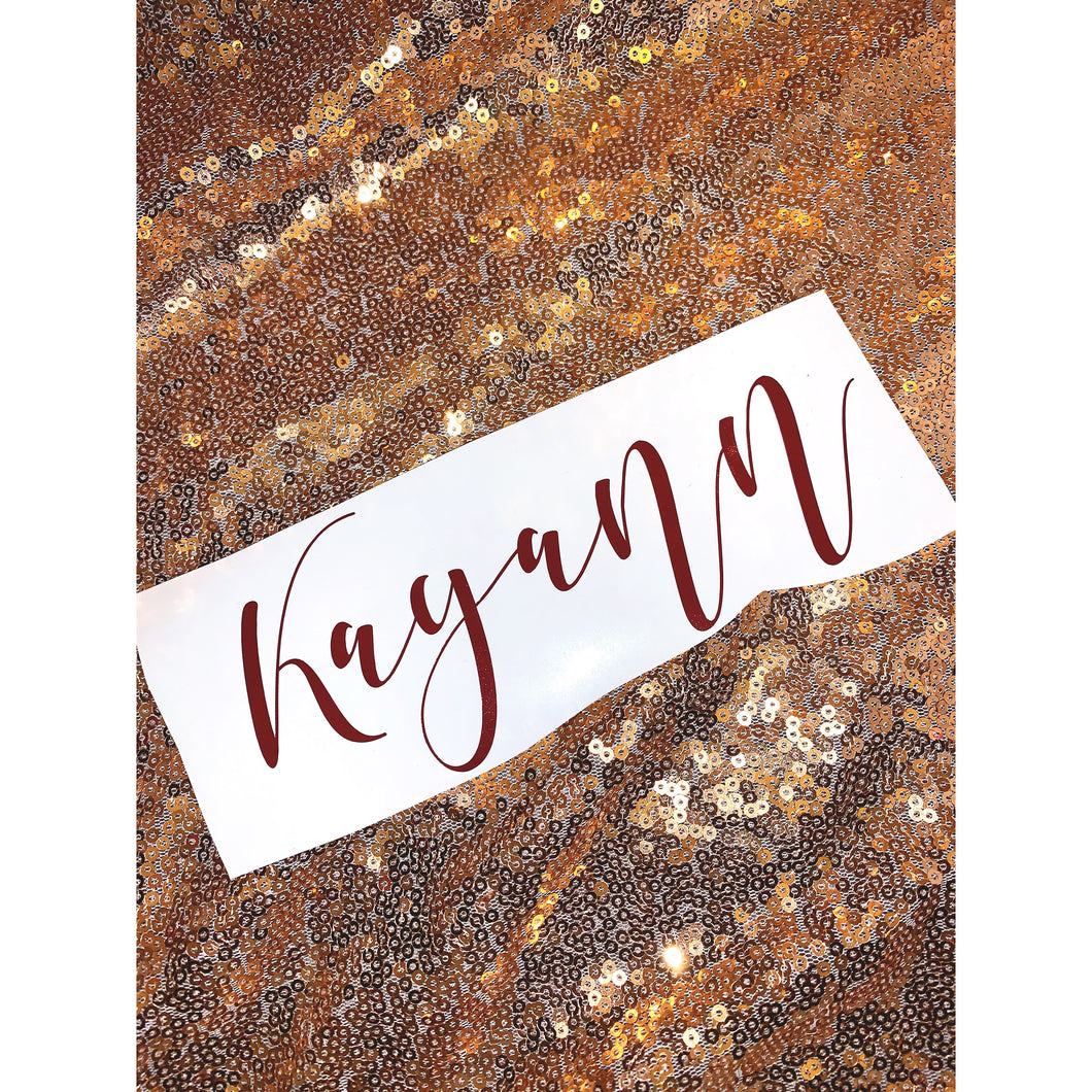 Decal ONLY