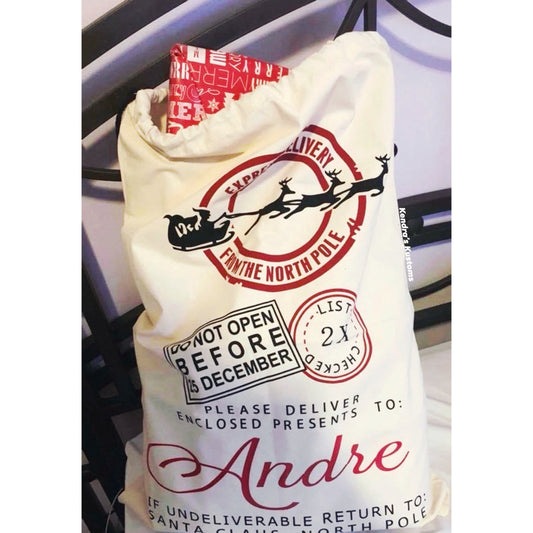 Personalized Santa Sacks