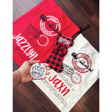 Load image into Gallery viewer, Personalized Santa Sacks

